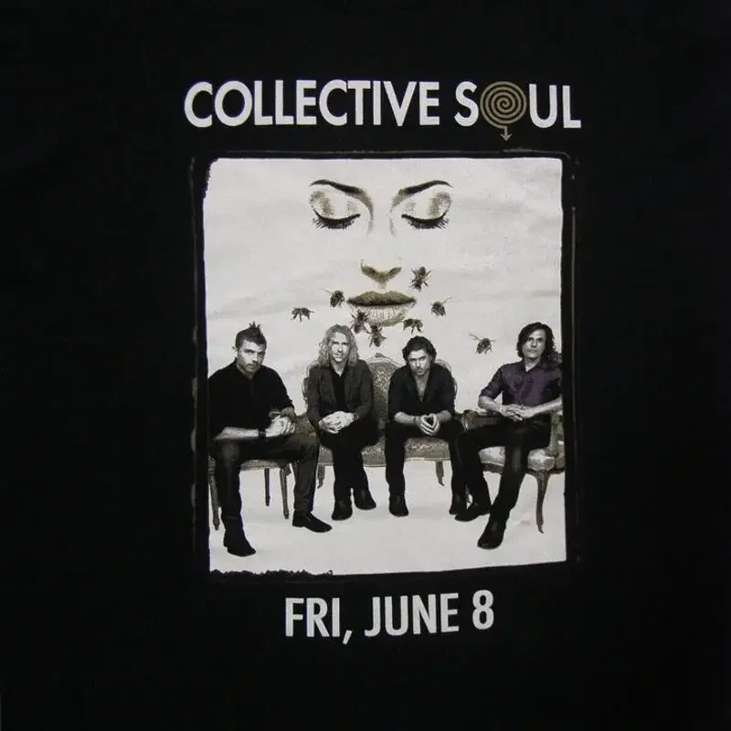 Collective Soul Concert Tour Fri June 8 T Shirt Cotton S To 4Xl Mo055