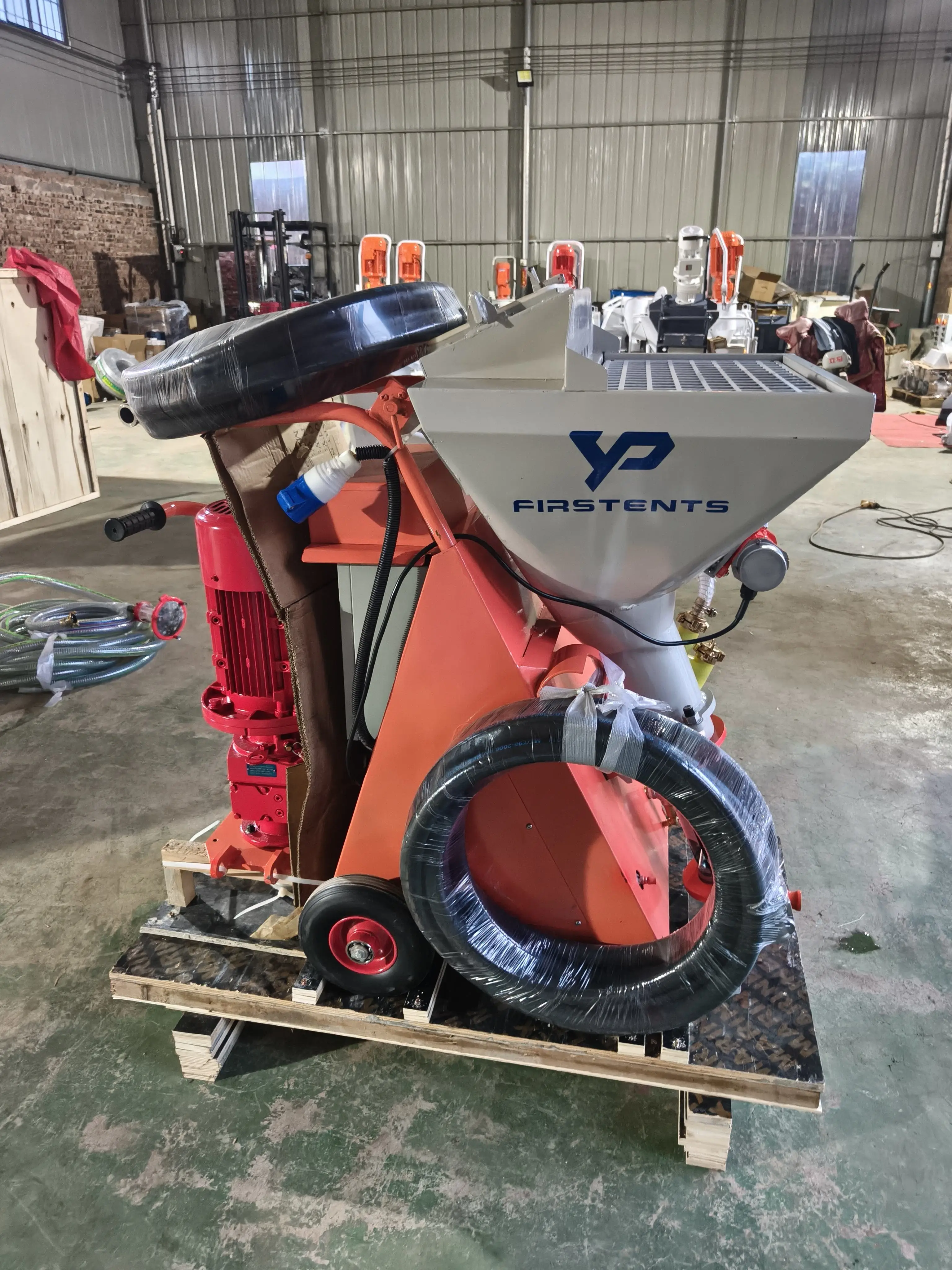 Fully Automatic Plastering Machine China Mini Putty Cement Mortar Spray Machine Spray Plaster Machine for Wall