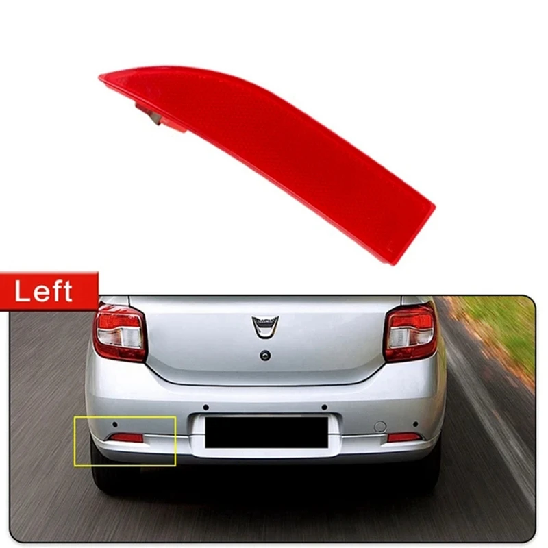 265659019R 265600427R Rear Bar Reflector Speedlight Anti-Tailgating Light Automotive For Renault Logan Sandero 2012-2016