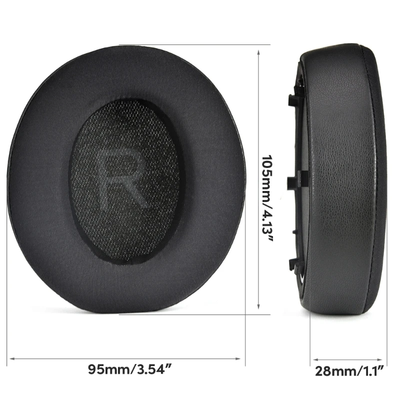 Comfort and Noise Reduction Thicker Ear pads Ear Cushions for Space Q45 Gaming Headsets Cooling Gel Earpads Earmuff