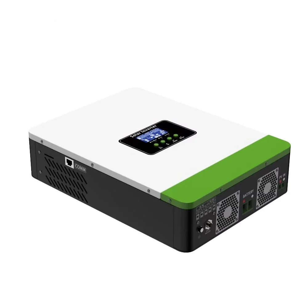 Hybrid inverter 2200va 3200va 12v 24v 220 pure sine wave solar inverter battery charger off-grid solar system OEM/ODM