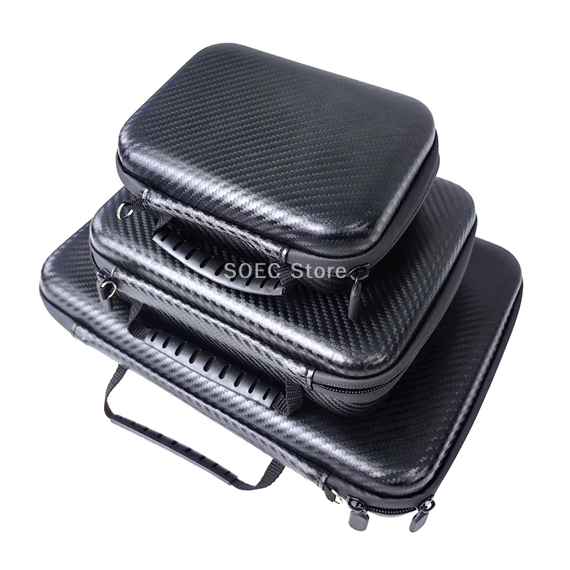 

Sport Camera Protective Bag Handheld Carrying Case For Action 5 Pro 4 3 PU Leather Cover Protector For Travel Vlogger