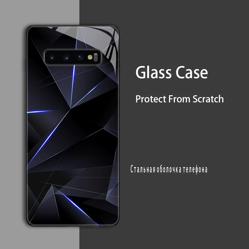 For Samsung S10 5G Case Cover Tempered Glass Case Coque For Samsung Galaxy S10e S10 S20 FE Ultra Plus S 10 Lite Protect Case