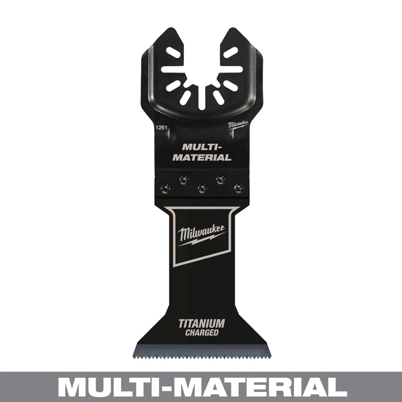 Milwaukee 49-25-1261 49-25-1101 Multi-Tool Blade Black Coating Corrosion Resistant Bimetal Practical Knife