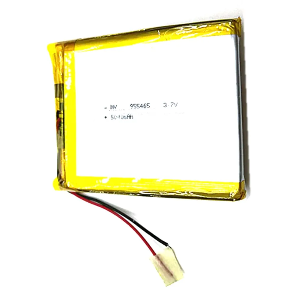 Rechargeable 3.7V 5000mAh 955465 Polymer Ion Battery For SMART WATCH MP4 POWER BANK MP3 DVD GPS CAMERA MOBILE POWER