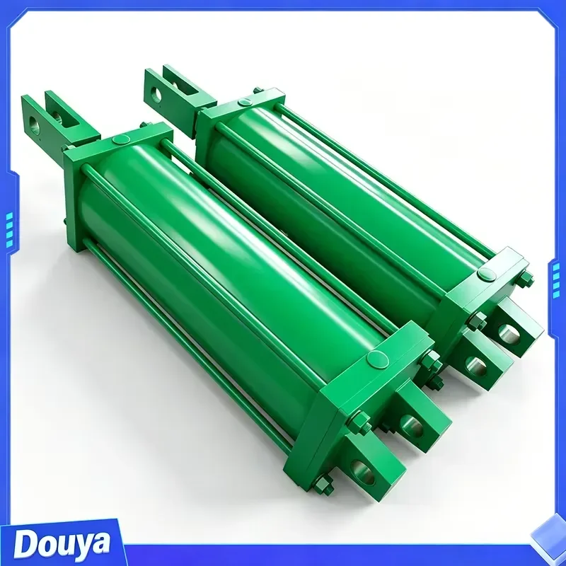820mm Long Stroke Air Cylinder Heavy Double Acting Double Earring Y Fitting Pin Axis Hole Nonstandard Pneumatic