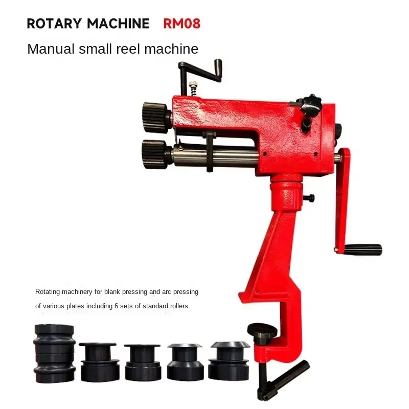 RM08 Manual Metal Sheet Rotary Forming Machine ,bead Roller Machine,bead Rolling