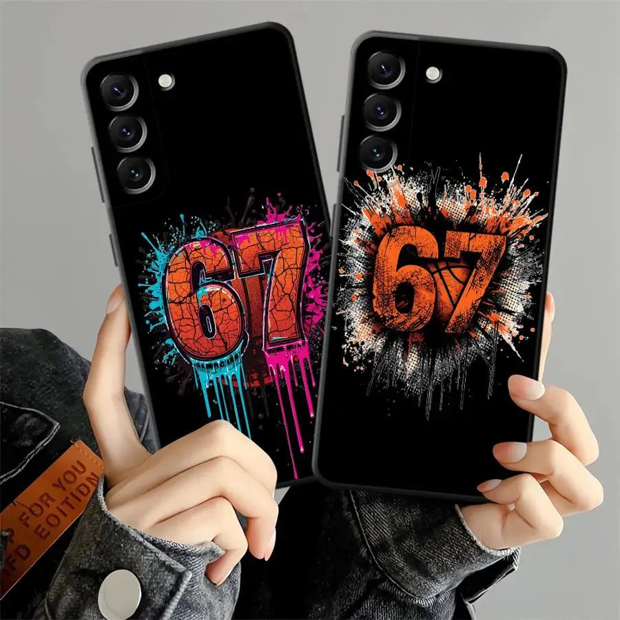 Graffiti Basketball 67 Case for Samsung Galaxy A57 A15 A73 A55 A23 A06 A53 A17 A37 A25 A16 A52 A36 Phone Cover A41 A50 A12 A70