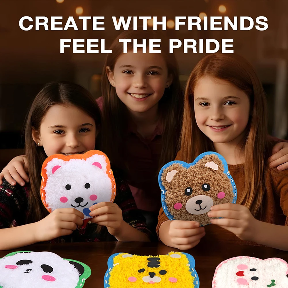 Kids Animal Sewing Craft Kit 6