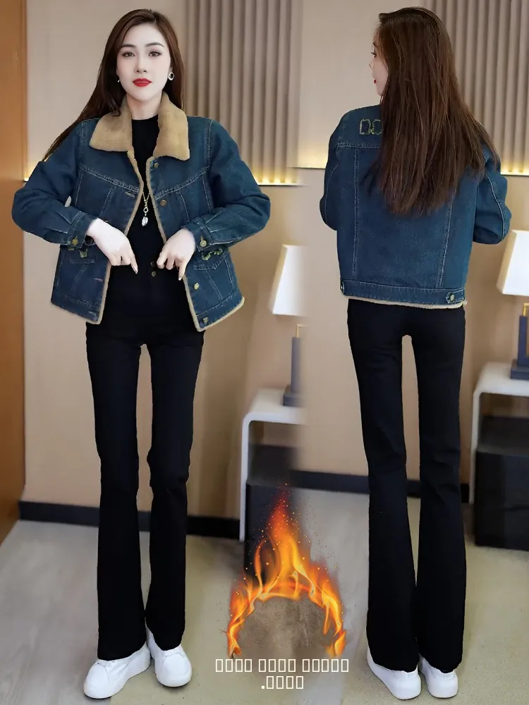 เสื้อโค้ทกันหนาวสไตล์เกาหลีสำหรับผู้หญิง ดีไซน์ลำลอง ให้ความอบอุ่น พร้อมซิป ช่วยลดอายุ ใช้เป็นเสื้อคลุมด้านนอกได้