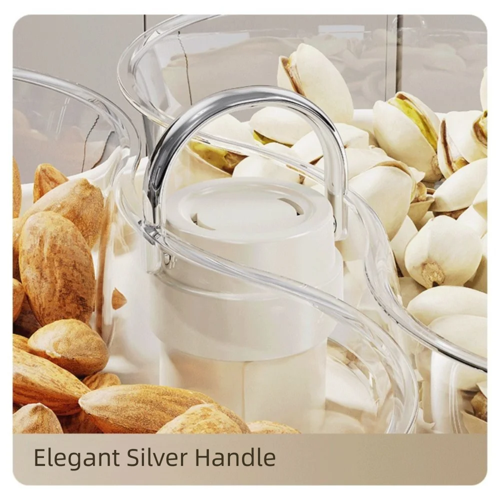 Creative PP Fruit Storage Rack 2/3 Layer High-grade Rotatable Snack Box Multi-storey Vintage Cake Tray Pastry Serving