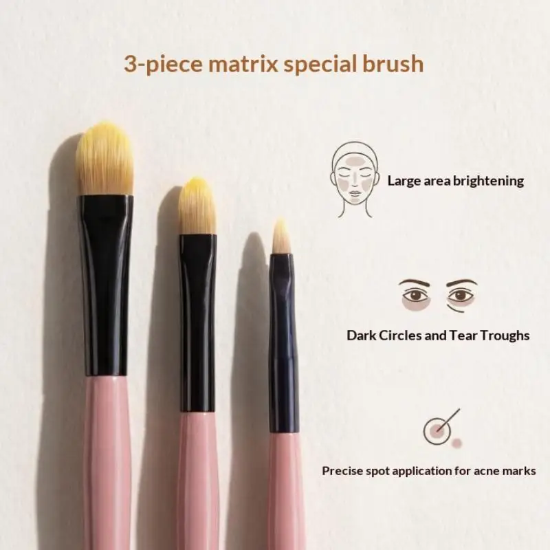 1/3Pc Ultra-thin Foundation Concealer Brush Face Makeup Brus Contour Brushes Brush Makeup Tool Large Medium Small Makeup Brushes