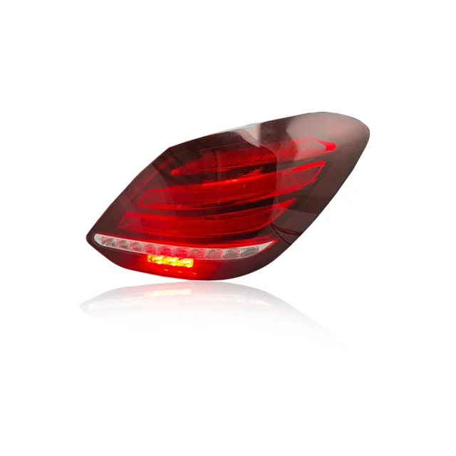 Picture 4: For W205 C Class 2014-2019 LED Taillights Upgrade W222 S Class Design Dynamic Turn Signal Lamp