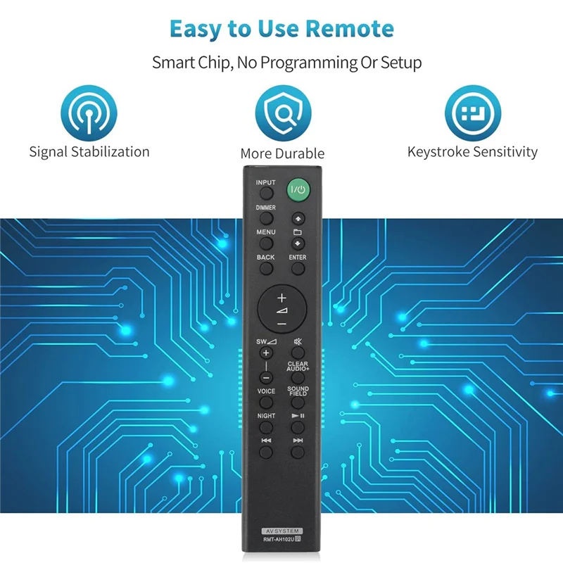 RMT-AH102U Replacement Remote Control for Sony Home Theatre System HT-XT100 HTXT100