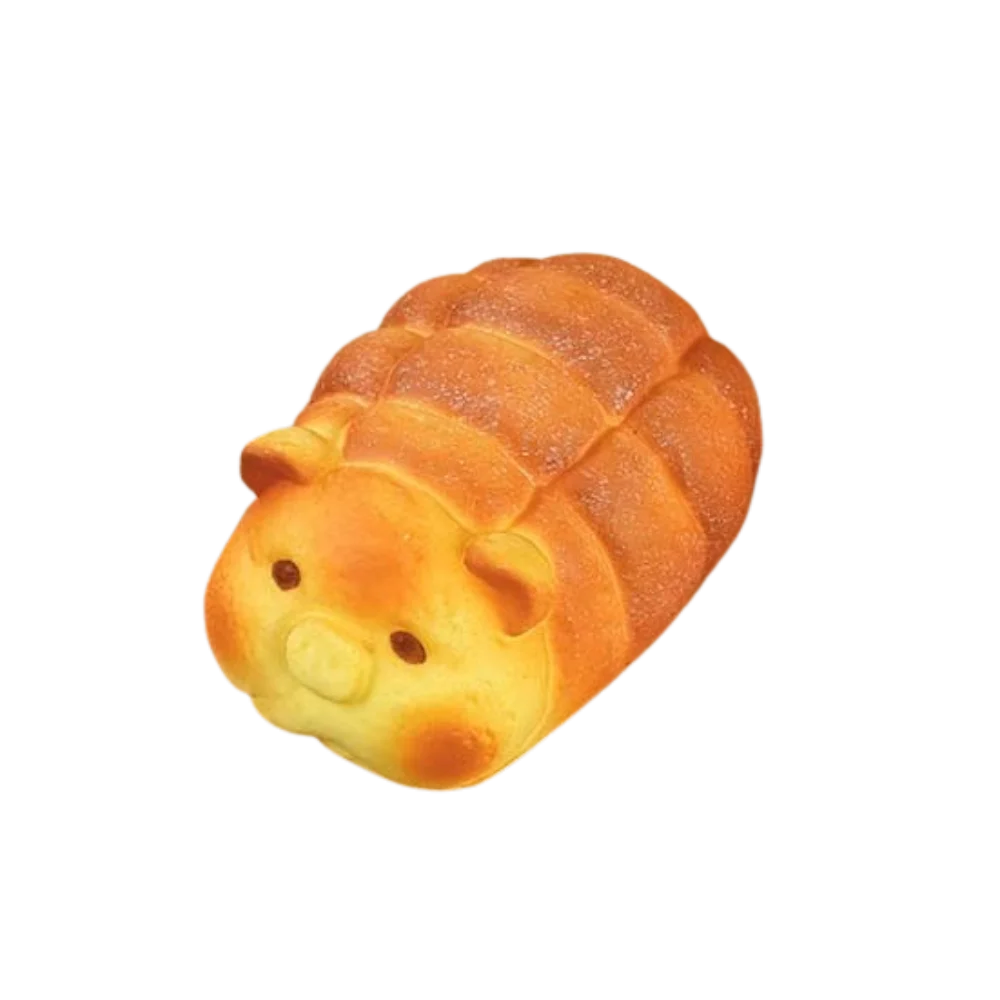Novelty Simulated Toast Cat Squeeze Crab Lobster Cartoon Fidget TPR Little Yellow Chicken Puppy Pinch