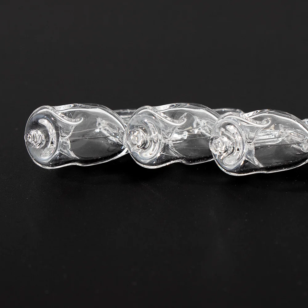 HoneyFly 10pcs G9 Halogen Lamp Light Bulb Capsule Clear Crystal Light 220V 20W 30W 40W Halogen G9 Warm White For Commercial