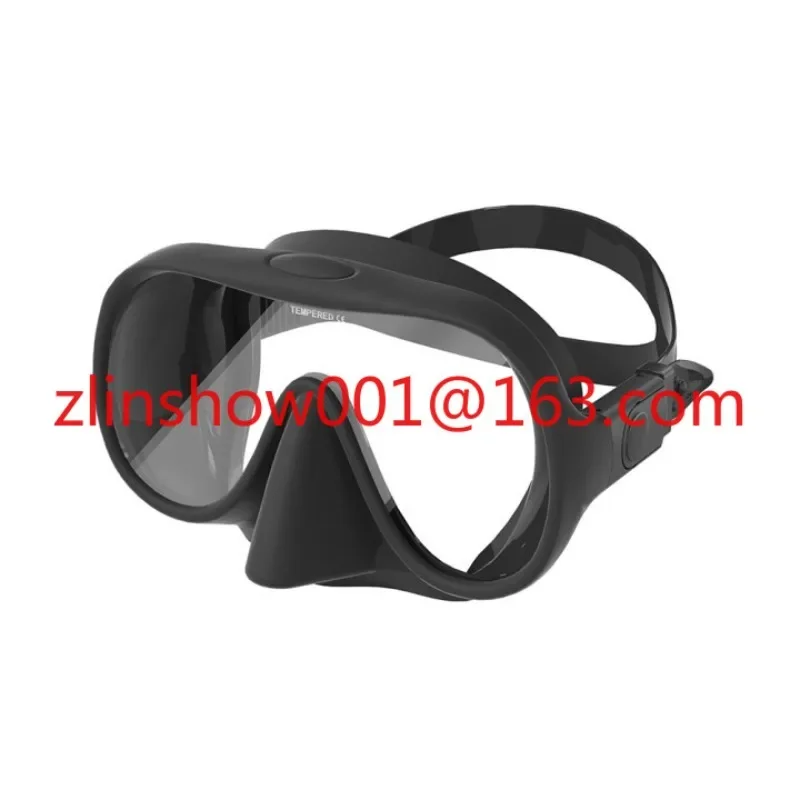 Factory Low volume mask spearfishing snorkel goggles high quality silicone underwater scuba diving mask for sale