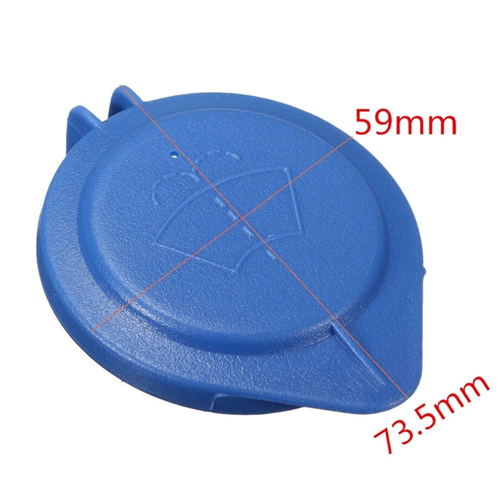 1 Pc Car ​Windshield Wiper Washer Fluid Reservoir Bottle Cap Cover Blue-Plastic For 407 3008 5008 C5 C6 643237 Washer Fluid Cap