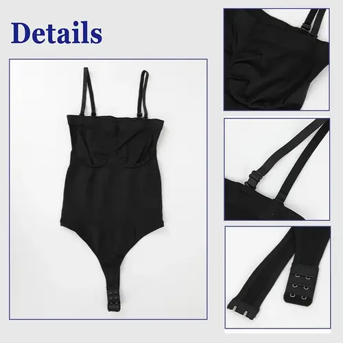 Off Shoulder Bustier Tube Top Strapless Bodysuit Women Thongs Shapewear Tummy Control Body Shaper Waist Trainer Skinny Underwear - Image 5