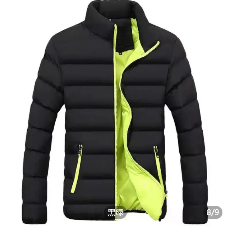 

Autumn Winter Warm Outwear New Winter Cotton Parka Men Brand Slim Mens Coats Casual Windbreaker Quilted Jackets Men M-6XL