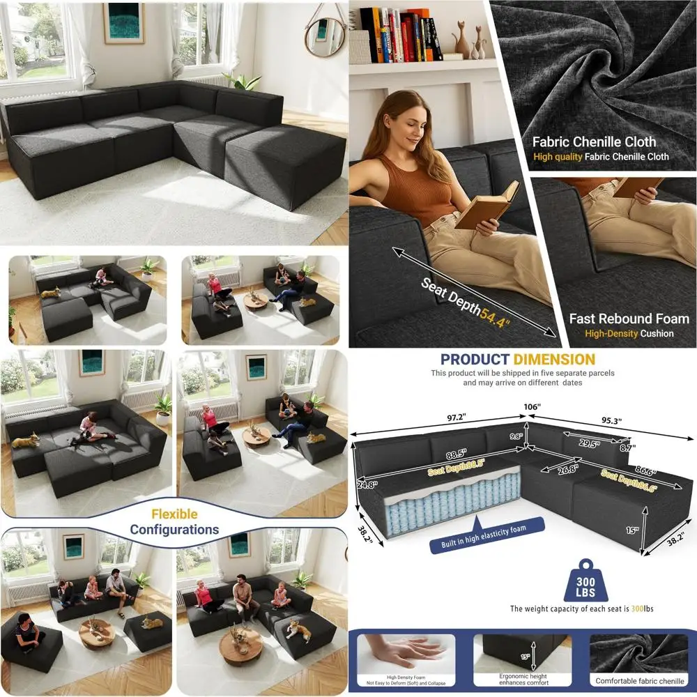 97+57 5-Piece L-Sha…