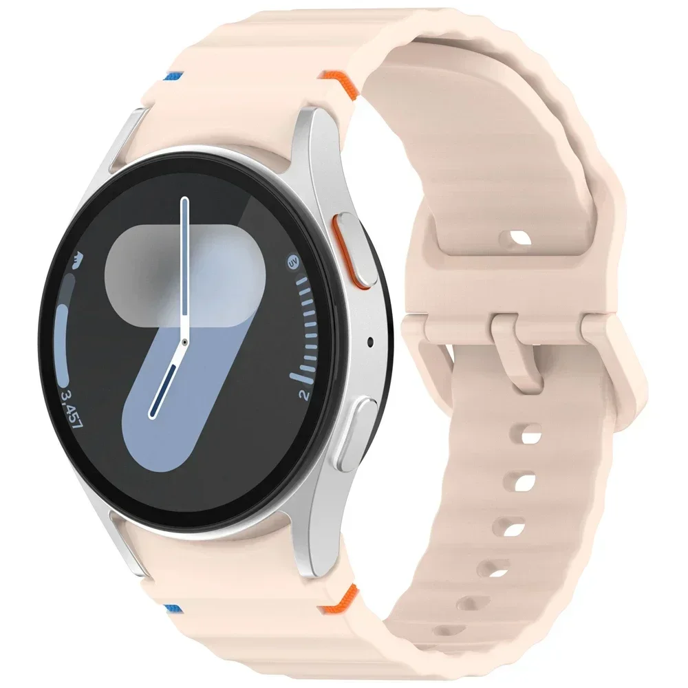 Officiële bandjes voor Samsung Galaxy Watch 7/FE/6/5/4 44 mm 40 mm 5 Pro 45 mm 46 mm sport correa armband Galaxy Watch 6 klassieke band