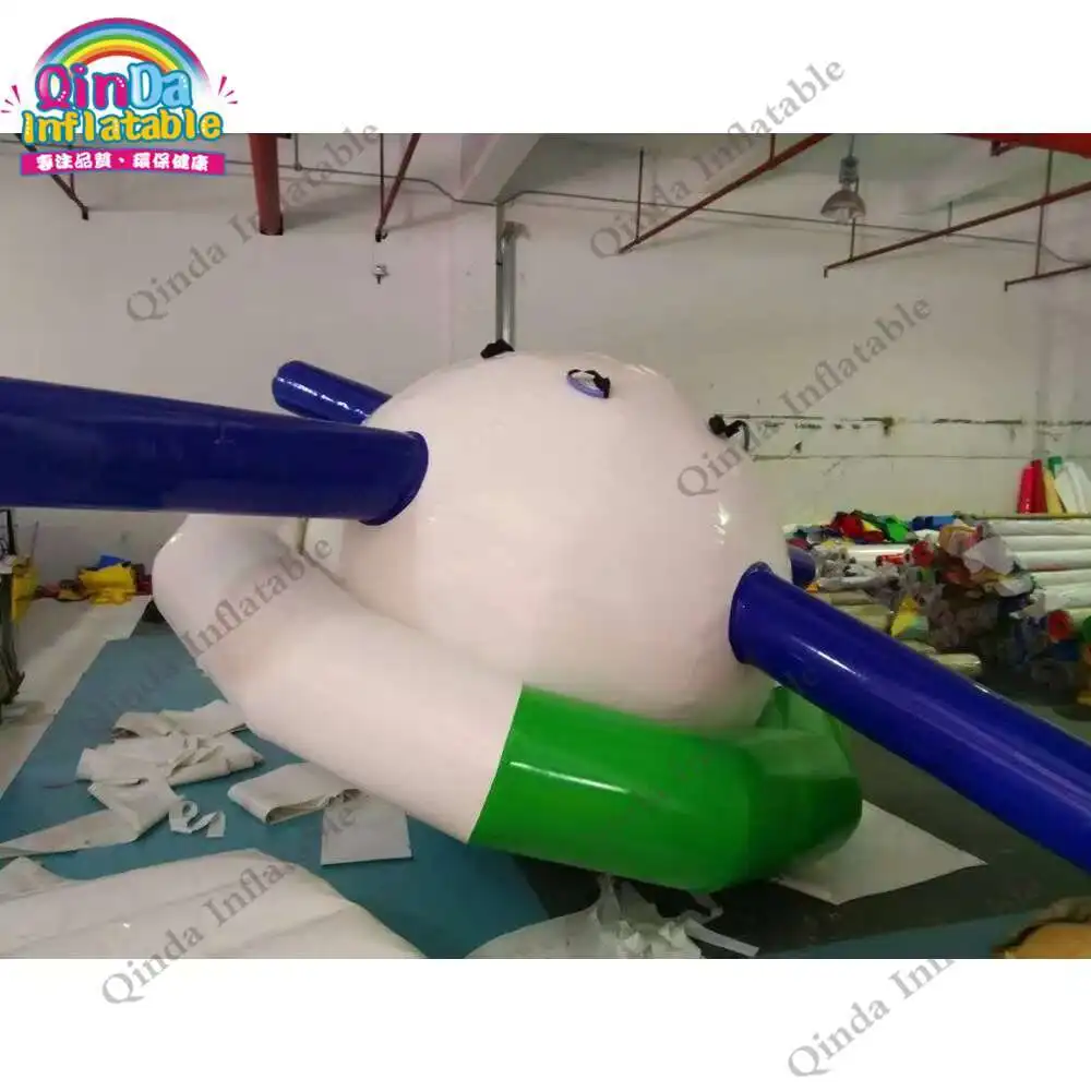 Exciting Game Inflatable Water Disco Boat High Quality Inflatable Flying Saturn Boat For Sale