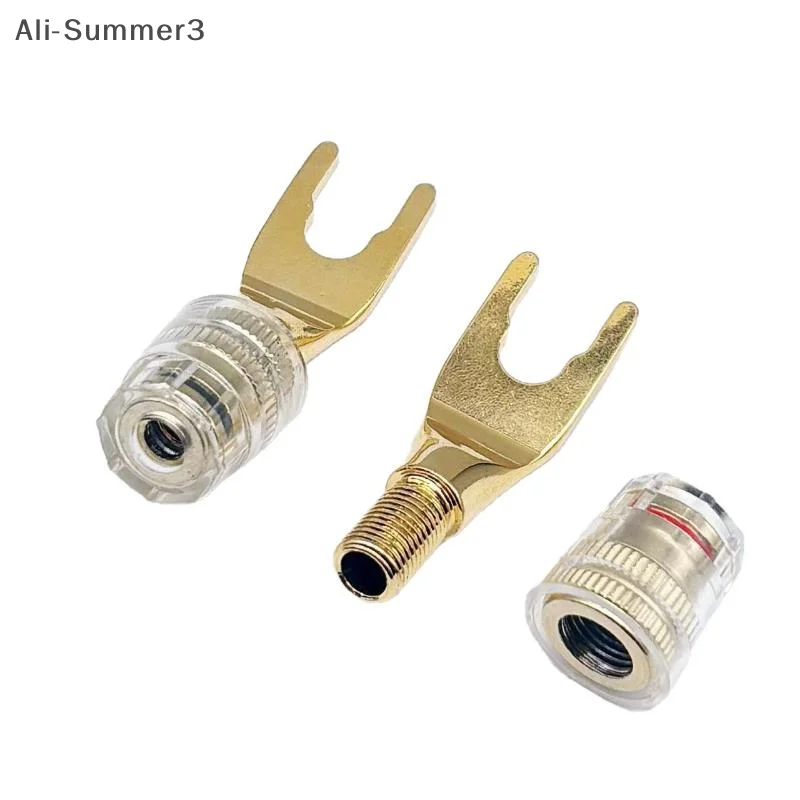 Speaker Amplifier Terminal Binding Post Nut Banana Plug Jack Socket Connector Long Thread Adapter