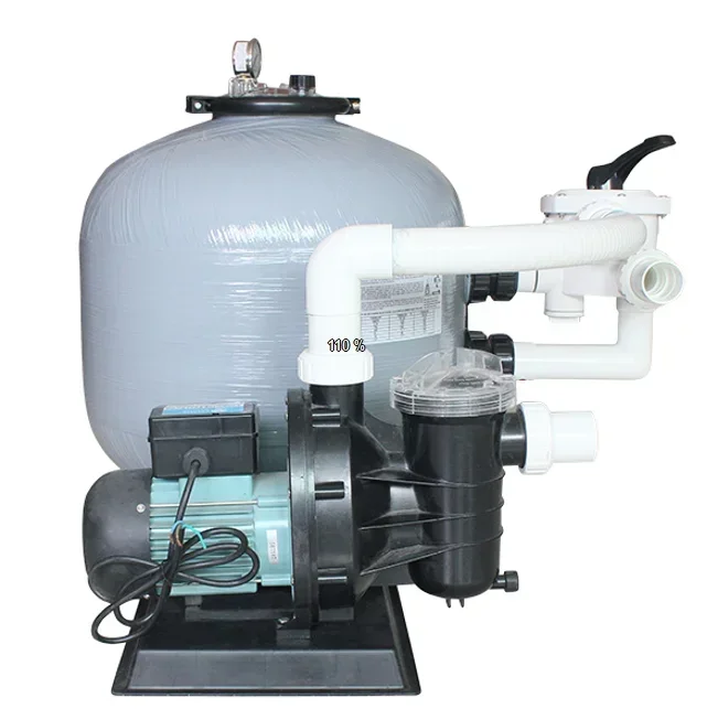 OEM 1.5 Inch Fiberglass Sand Filter Swimming pool filter pump with filter for swimming pool