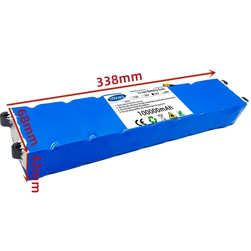36v Electric Scooter Battery Pack 36V 100000mAh LOOUKO 10S3P18650 Lithium M365 Electric Scooter 36v Battery Scooter