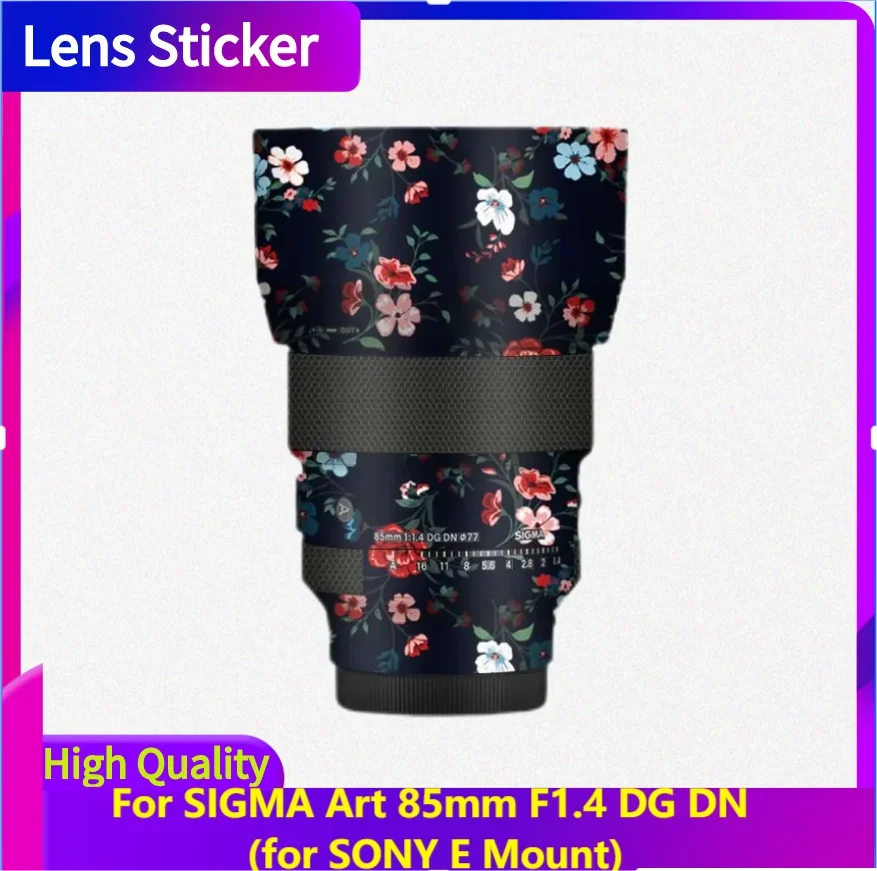 

Для SIGMA Art 85 мм F1.4 DG DN для SONY E Mount Lens Наклейка Защитная наклейка на кожу Защитная пленка Защитное покрытие ART85 F/1.4 DGDN