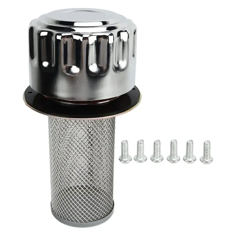 AAAN-Hydraulic Oil Tank Filter Breather Cap With Fine Mesh Screen, Detachable Air Port Cleaner For Chemical & Metallurgy