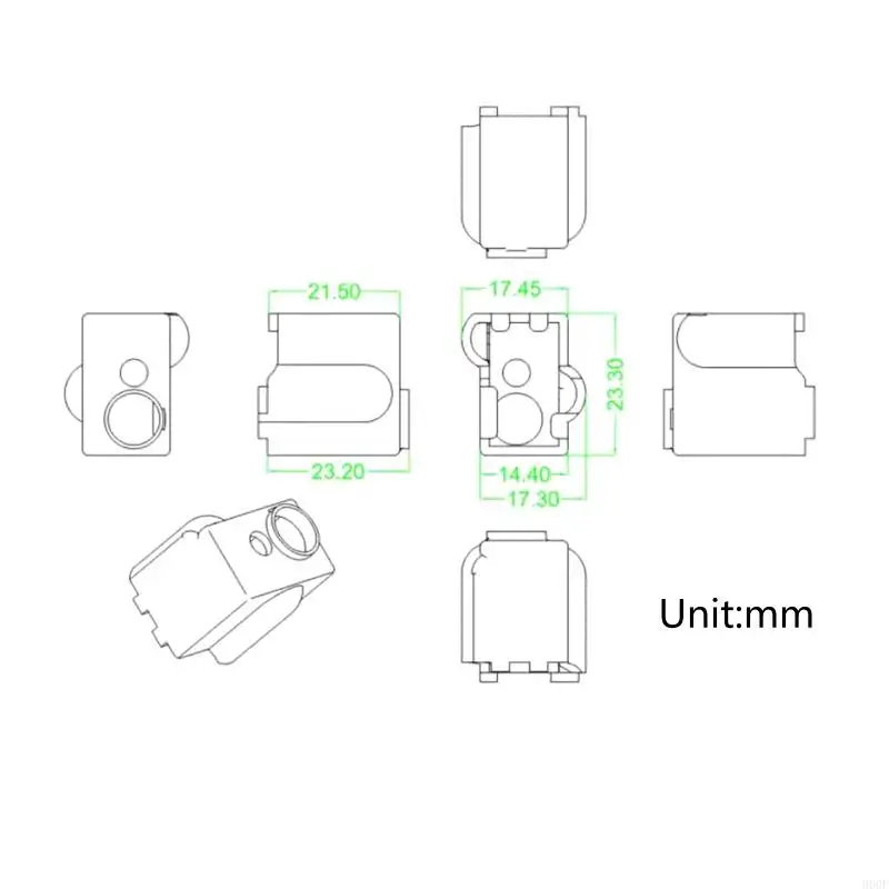 900F Volcano Silicone Socket Cover Untuk Printer 3D Blok Pemanasan Panas Hotend untuk C