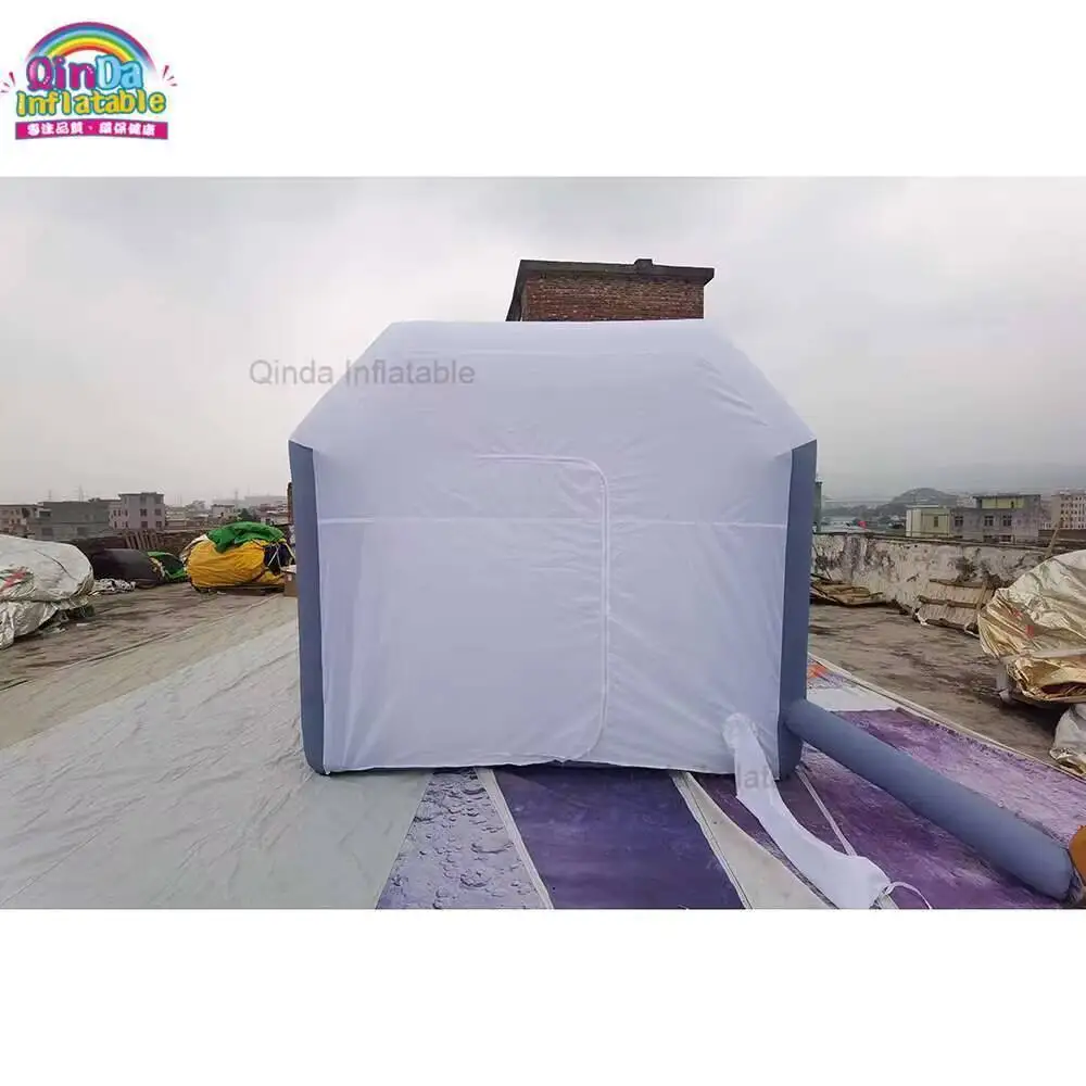 table Car Workstation Tan Spray Painting Tent Giant Inflatable Spray Booth For Rental
