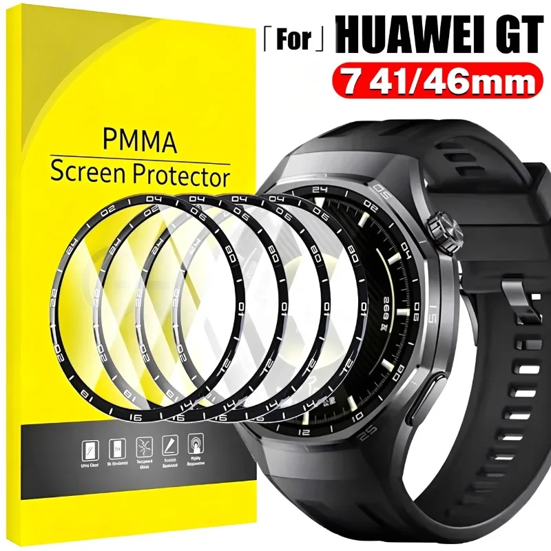 1-5Pcs Soft Screen Protector HD Full Coverage Flim For Huawei Watch 7 7Pro 41mm/46mm Anti-Scratch Smartwatch Protective Films