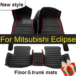 Car Floor Mats For Mitsubishi Eclipse Cross 2018 2019 2020 Custom Auto Foot Pads Automobile Carpet Cover Interior Accessories