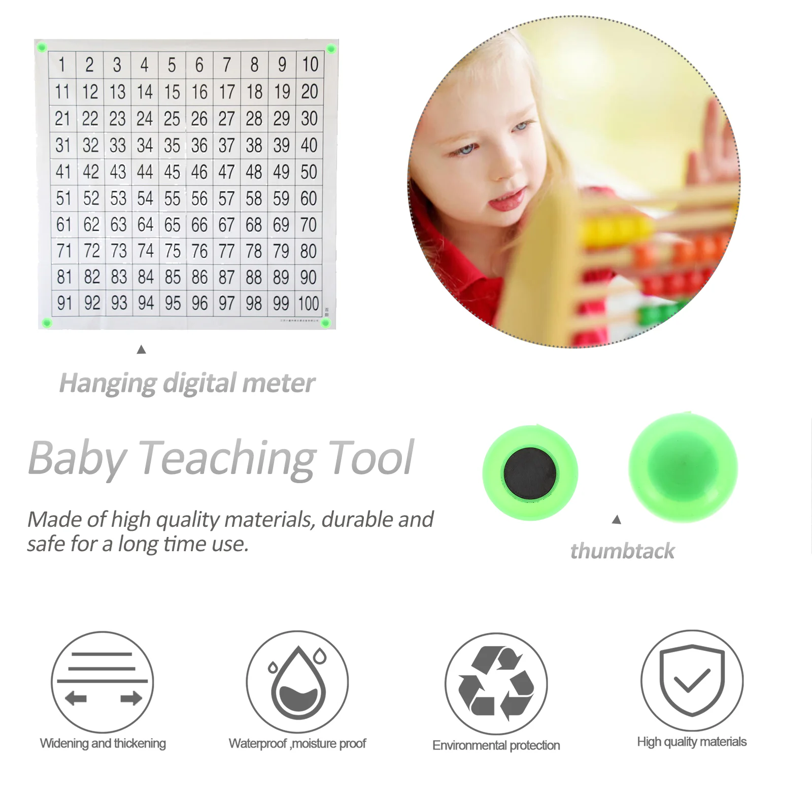 Centenas de mesa números de casa cartaz de parede 1-100 gráfico mapa de educação precoce crianças meninos brinquedos