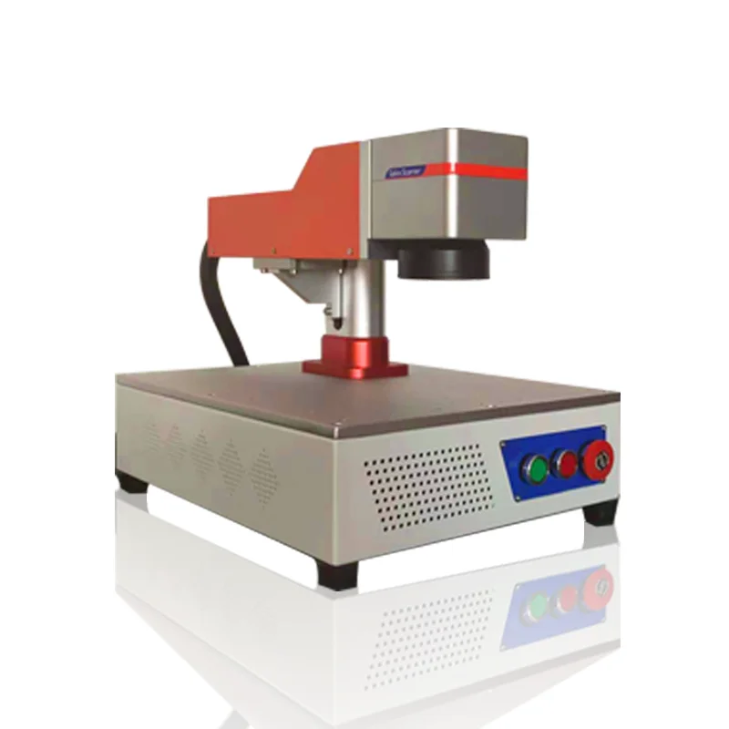 Raycus Max 50W 30W 20W Fiber Laser Metal Marking Machine 40W 30W CO2 Wood Laser Engraver with Rotary Axis for Gold Steel Cutting