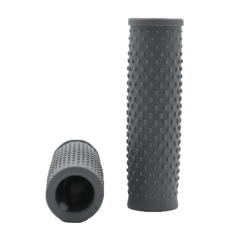 1 Paar Gummi-Lenkergriffe für Xiaomi M365/Pro/1s/Pro2 Elektroroller-Zubehör, rutschfeste schwarze Skateboard-Reiteile