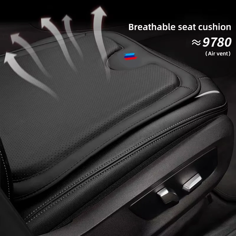 Nappa Leather Car Seat Cushion For BMW F30 F31 F32 F34 F20 F21 F07 F10 1 3 5 7 Series M3 M4 X1 X3 G01 X5 F15 F16 Seat Protector
