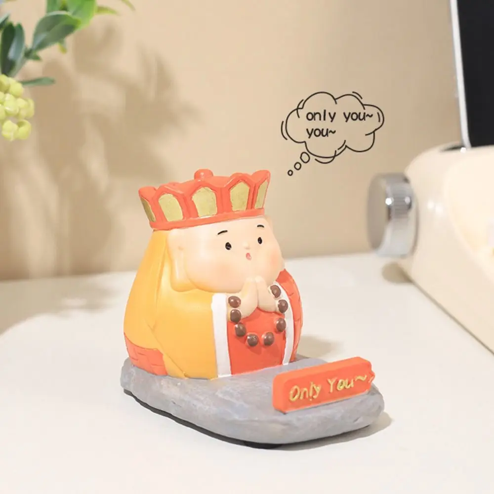 Journey To The West Mobile Phone Holder China Style Figurine Mobile Phone Bracket Ornaments Support Creative Phone Stand