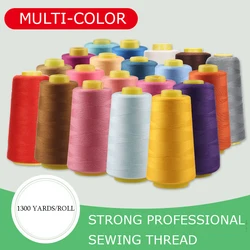 1300 Yards/Roll Strong Multi-Color Polyester Sewing Thread Professional Sewing Machine Threads Embroidery Home Needlework Tools