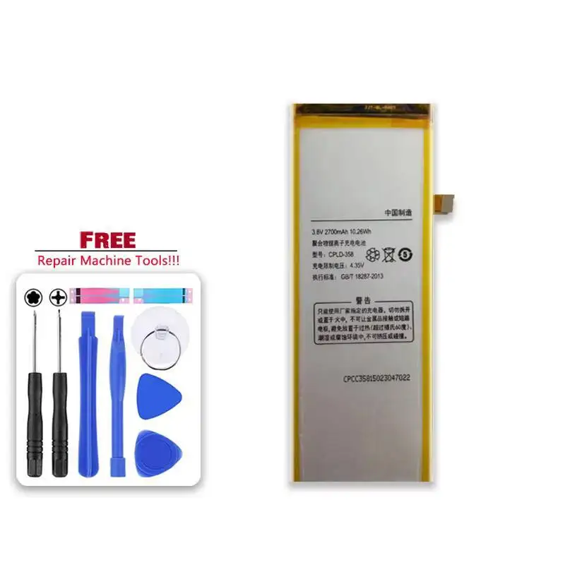 

Mobile Phone Battery For Coolpad X7 8690-T00 8691-00 Cpld-358 2700Mah Reliable Replacement