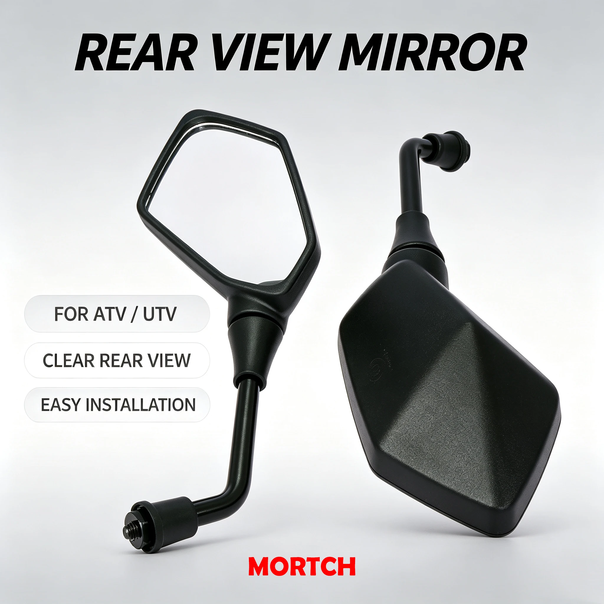Pair Left Right Rear View Mirror ATV Accessories For CF Moto CForce 400S 450 520 550 600 800 850XC 1000 OEM 7020-200A00