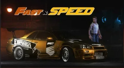 Fast Speed FS 1:64 Skyline GT-R R34 Z-Tune NFS Need for Speed 7 Underground Diecast Model Car