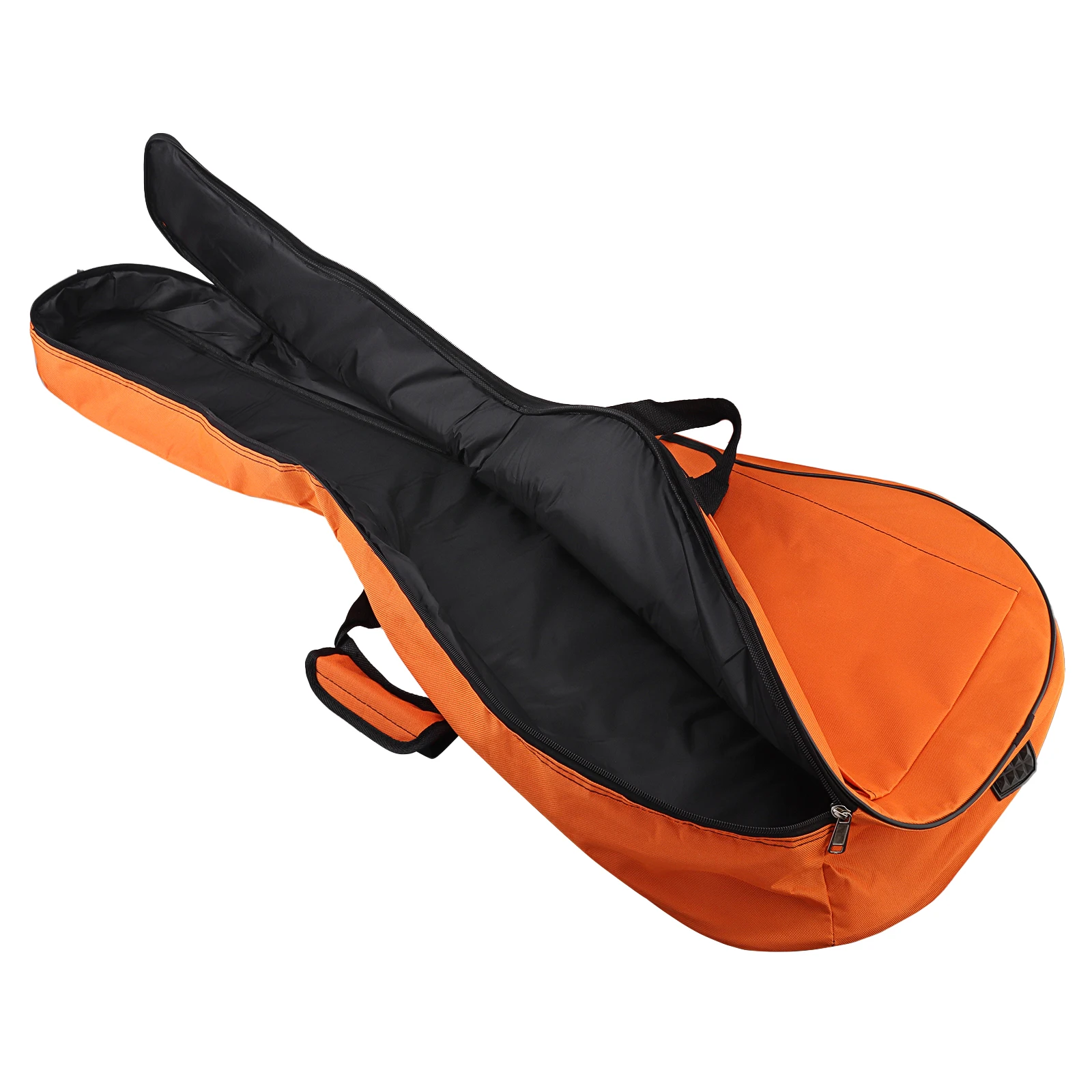 40 41 Inch Padded Acoustic Guitar Bag Case Water Resistant Orange Adjustable Shoulder Strap Acoustic Guitar Gig Bag Backbag