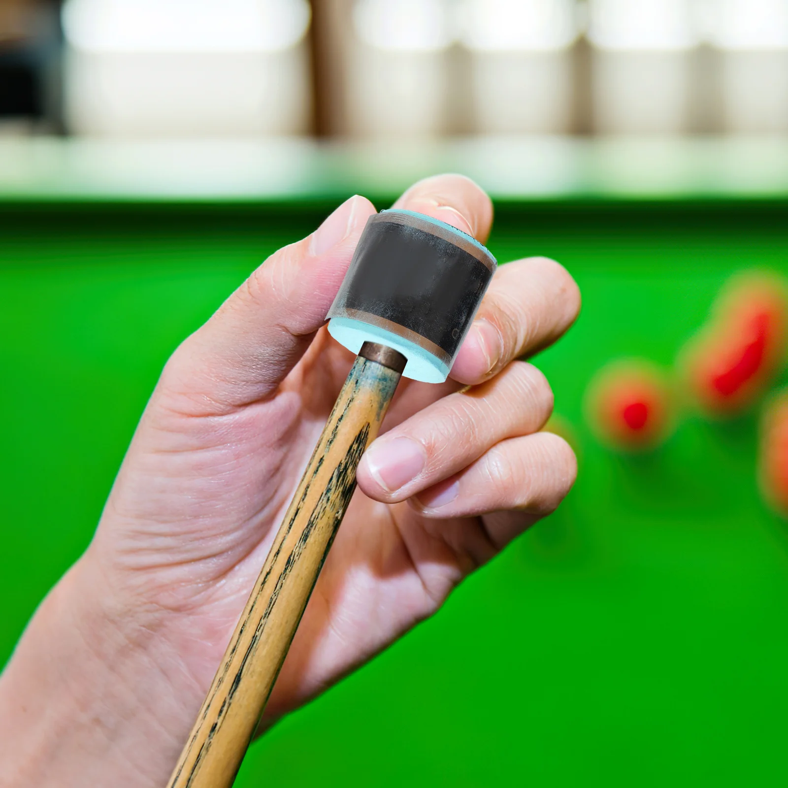 

6 шт. профессиональных мелков для бильярда, обеспечивающих гладкую и равномерную поверхность, необходимые аксессуары для кия для точных ударов в помещении