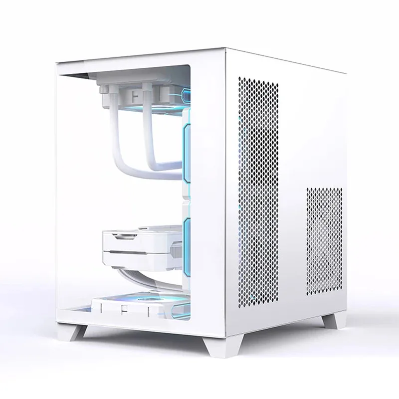 Komputer Desktop Gaming Tinggi Pabrik AMD-Ryzen 5 Set Komputer Rumah Rakitan PC Desktop Gamer