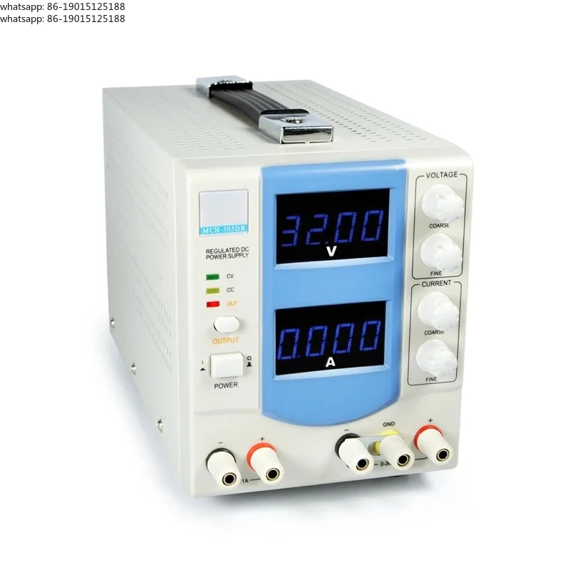 Adjustable DC stabilized voltage meter Maintenance power meter Test ammeter instrument signal