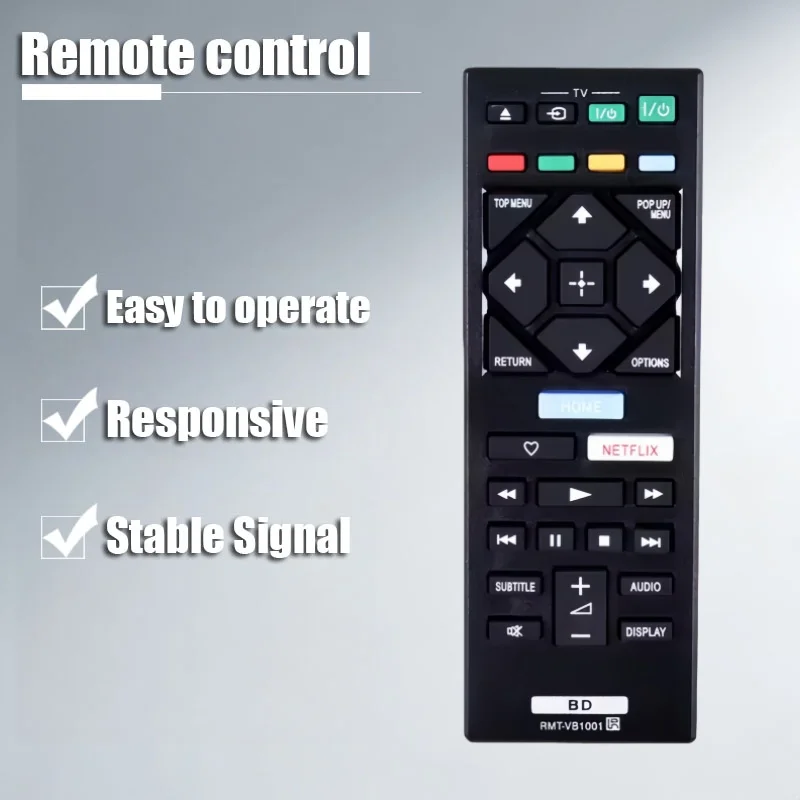 Spot Goods RMT-VB1001 Remote Control Compatible with Sony TV RMT-VB1001 RMT-VB100E RMT-VB101J RMT-VB100T RMT-VB100U RMT-VB100C